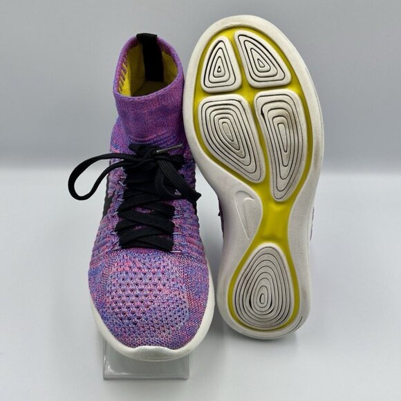Nike LunarEpic Flyknit Womens 6 Purple Lightweight Running Gym Shoes - Picture 6 of 15